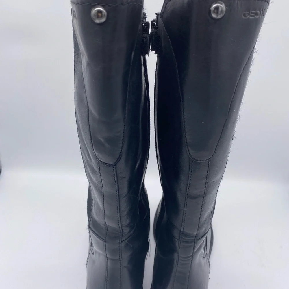 Geox Black High Boots for Girls size# 36